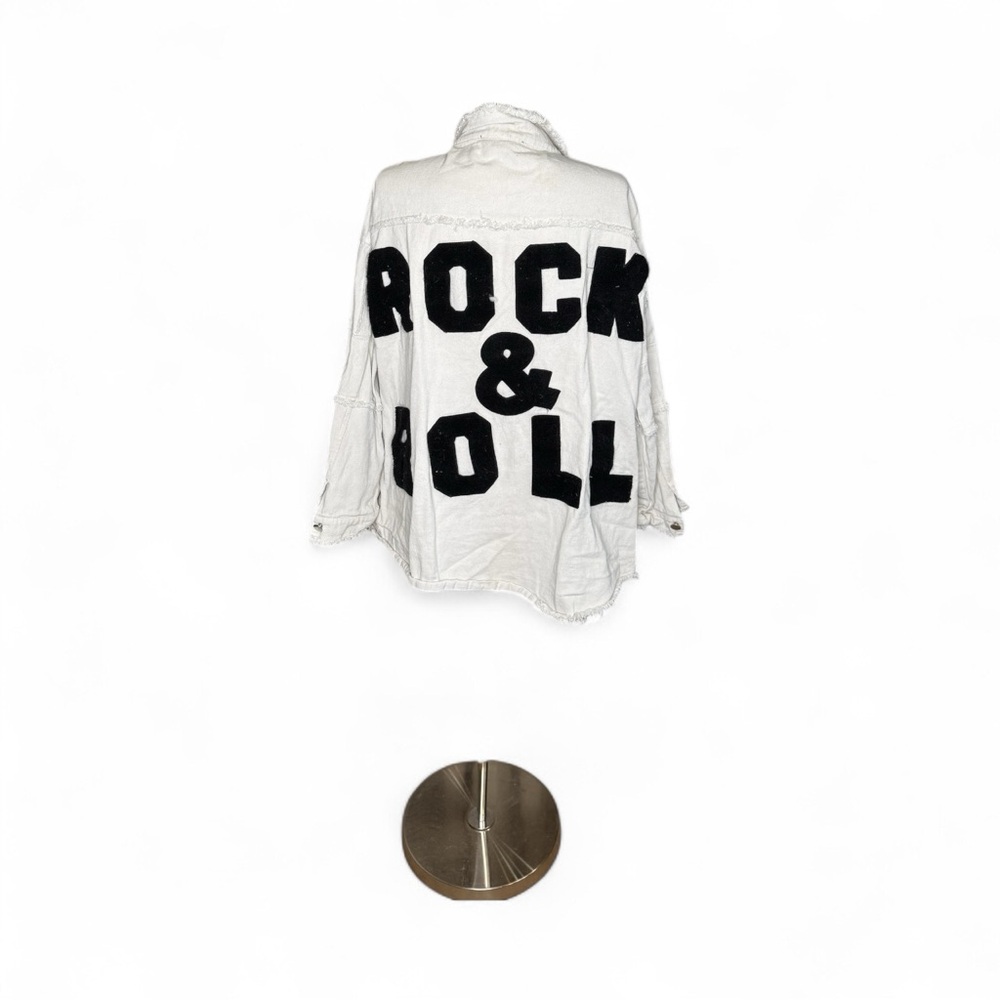 NWOT White Rock & Roll Jacket/Shacket